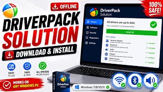 Download & Install Drivers with DriverPack