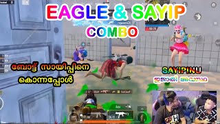 Sayip eagle combo | sayip opine bot adichu konnappol ijathi avastha