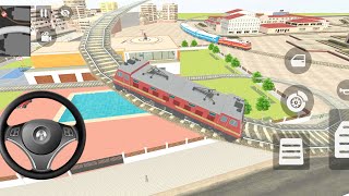 Franklin found the secret railway track 🚂 Indian Theft Auto simulator 😱💥 screenshot 3
