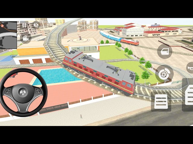 Franklin found the secret railway track 🚂 Indian Theft Auto simulator 😱💥