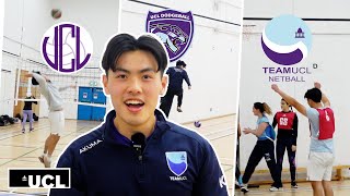 Kevin trials three of UCL&#39;s Sports Clubs