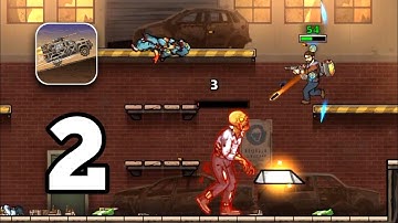 earn to die  rogue - Gameplay Walkthrough part 2 - Boss 1 Defeated (iOS, Android)