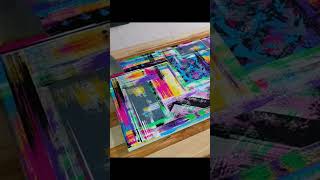 Final Touch of Layering Using Vibrant Hues for Contrast & Depth / Abstract Painting Techniques Wealth