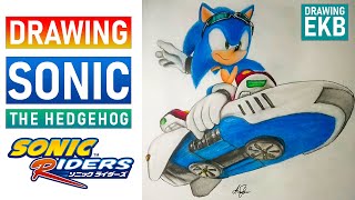 Drawing - Sonic Riders