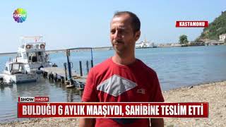 Bulduğu 6 aylık maaşıydı, sahibine teslim etti