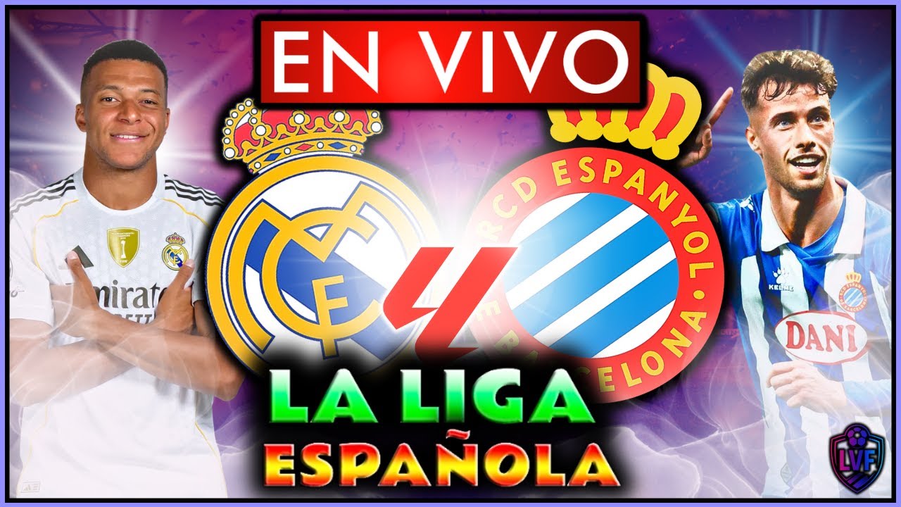 CON MBAPPÉ COMO GOLEADOR EL REAL MADRID VENCIÓ AL ESPANYOL POR LA LIGA ...