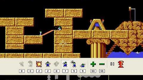 Lemmings Mayhem Level 13: The Great Lem Caper