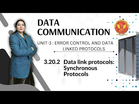 3.20.2 Data link protocols: Synchronous Protocols | EC603(A) |