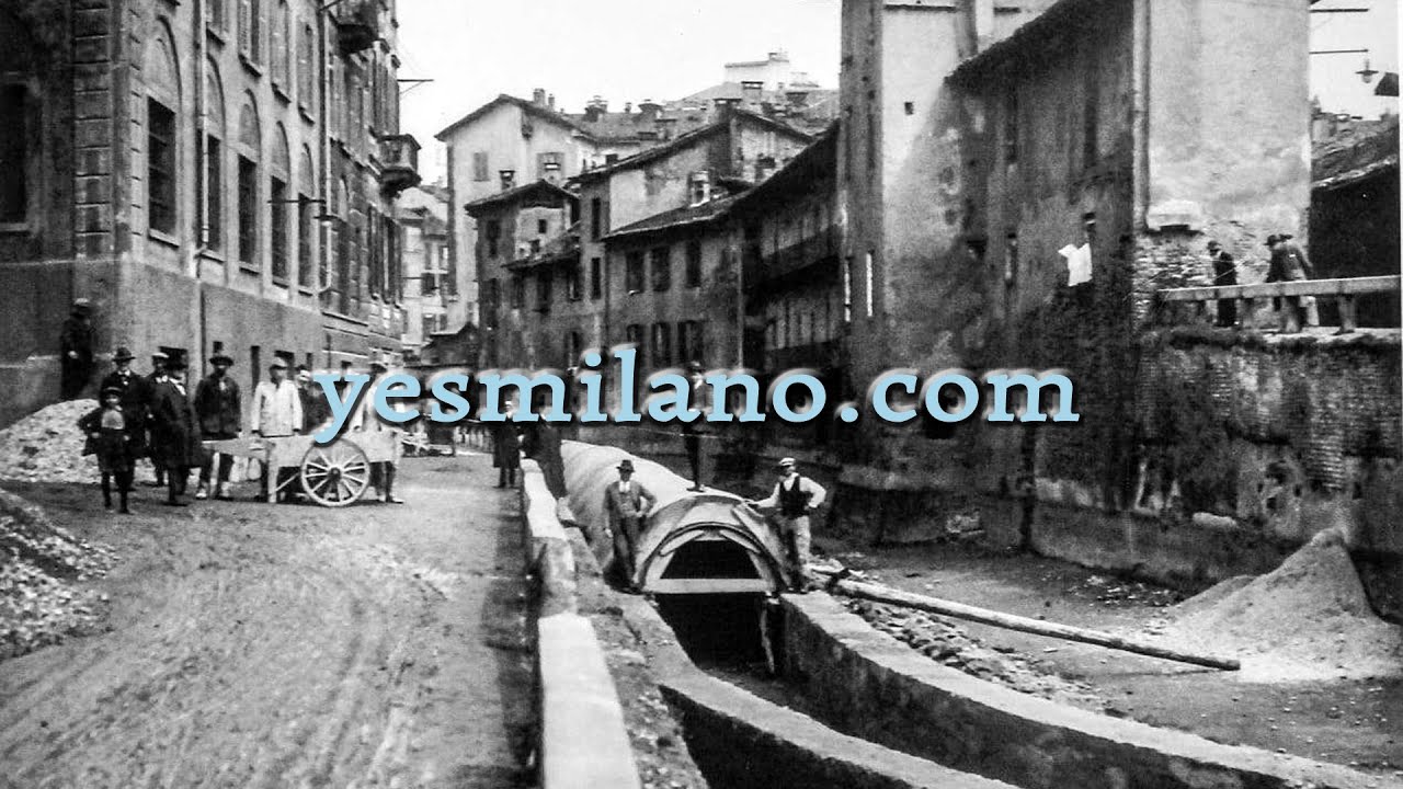 i canali nella Milano ottocentesca  ( i video di yesmilano.com 55 )