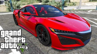 Gta 5 Mods - Honda Nsx 2016
