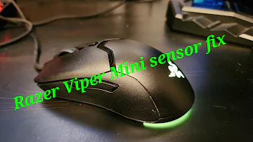 Razer viper mini / Razer mouse sensor fix