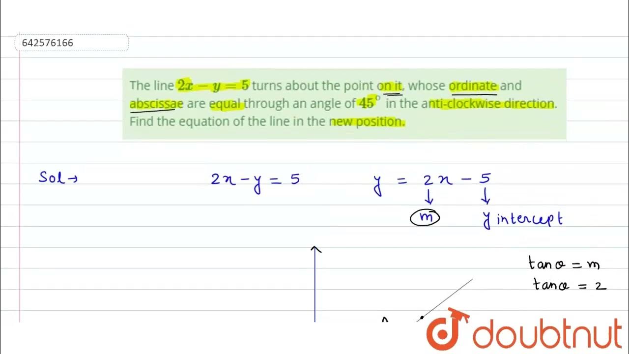 the-line-2x-y-5-turns-about-the-point-on-it-whose-ordinate-and