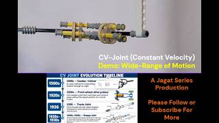 CV Joint History and Demo | JagatSeries 20260905 NV1