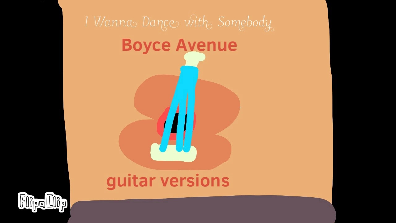 I wanna dance with somebody guitar version cover by boyce avenue