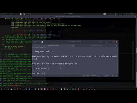 Hacking windows and Linux using Pastejacker on Kali Linux
