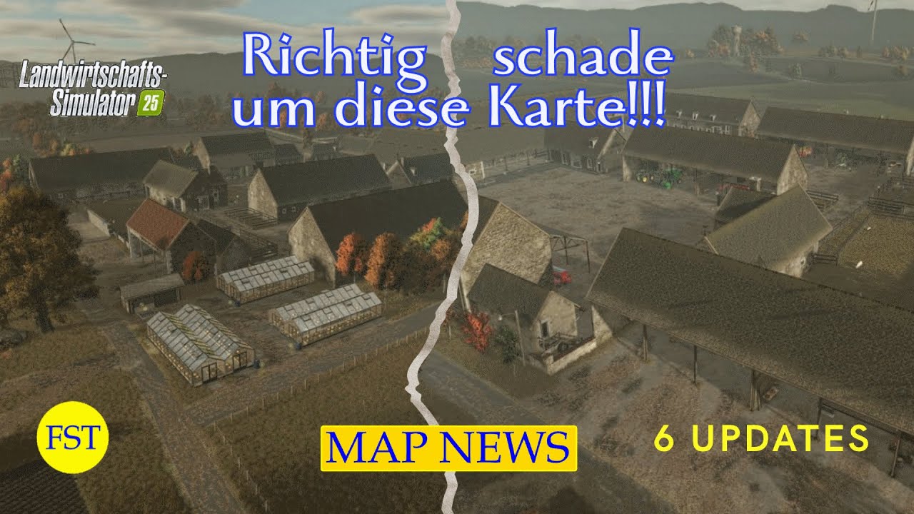 LS25 MAP NEWS Richtig schade um diese Karte!!! 17.-19.1.26 (6 Updates) LS25 Mapvorstellung