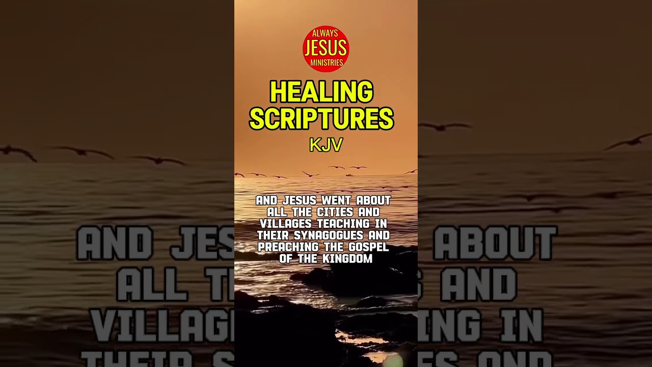 HEALING VERSES KJV | BIBLE AUDIO KJV |