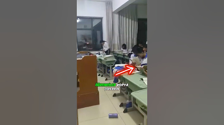 Sınavda Kopya Çeken Öğrencilere Büyük Ders