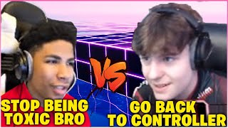 NRG CLIX vs NRG UNKNOWN *MOST TOXIC* 3v3 Zone Wars Wagers! (Fortnite)