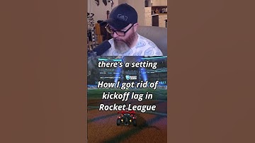 How I got rid of kick off lag in Rocket League #gaming #shorts #rocketleague #lag #viralshorts