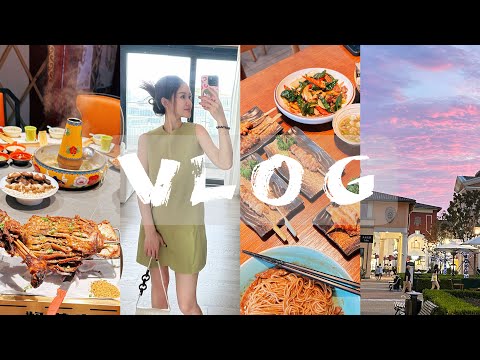 Vlog 孕期日常|上海好吃的烧鸟|今年的第一口苔条月饼!!|佛罗伦萨小镇🛍️ 七月生活碎片