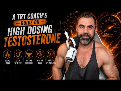 Here's how to HIGH DOSE TRT, Dial in Libido, and be Strong as an OX.