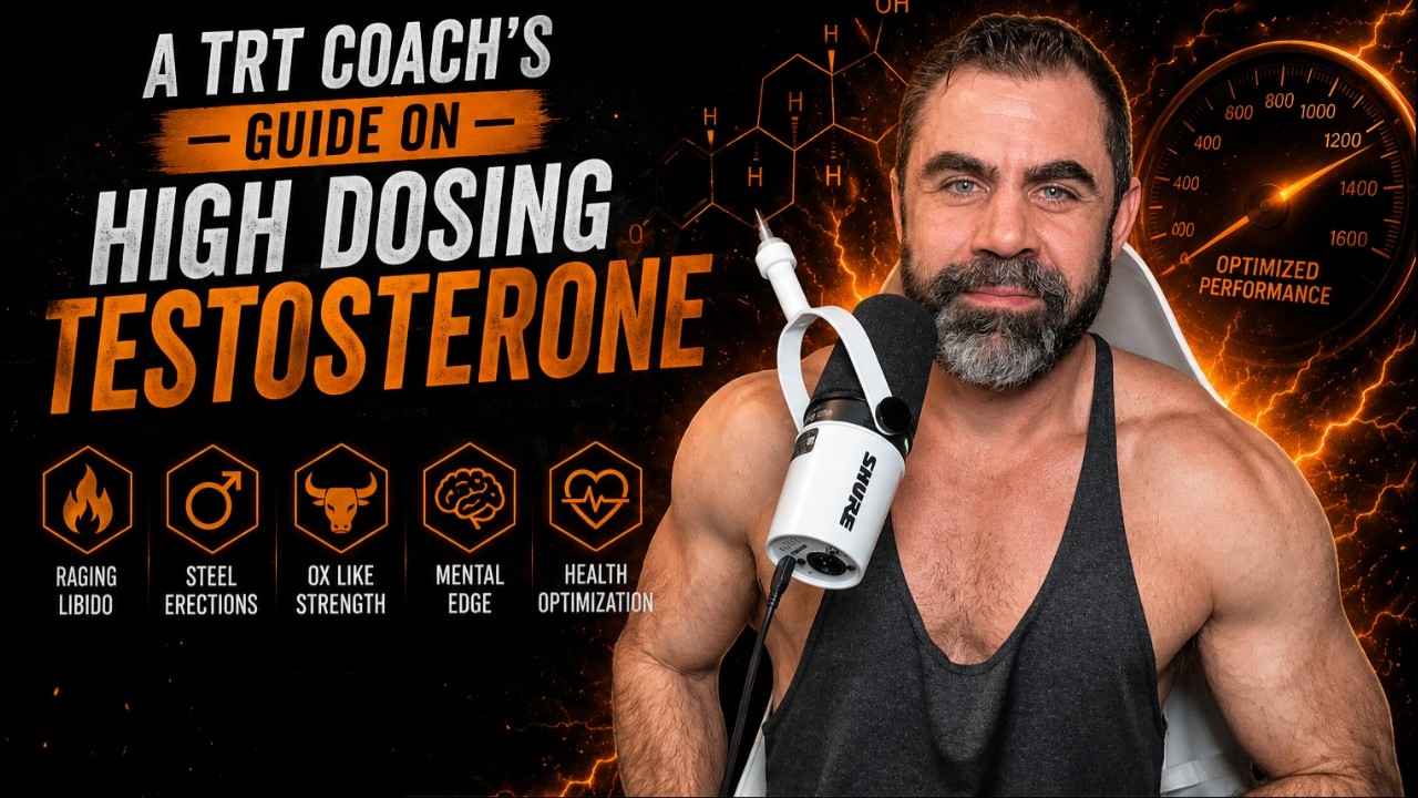 HERE'S HOW TO HIGH DOSE TRT, DIAL IN LIBIDO, AND BE STRONG AS AN OX.