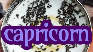 CAPRICORN: WOW! A VERY SPECIAL READING!✨VERY POWERFUL WIN HERE!✨// tea leaf reading horoscope ASMR