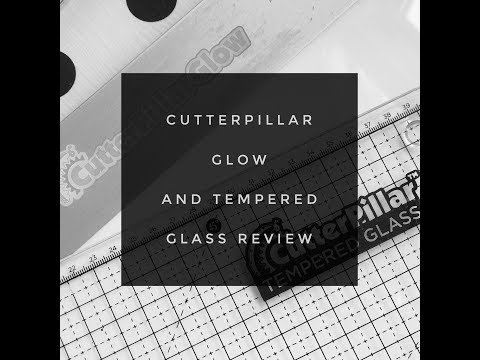 CutterPillar Tempered Glass Mat, CutterPillar #CCP-TGCB