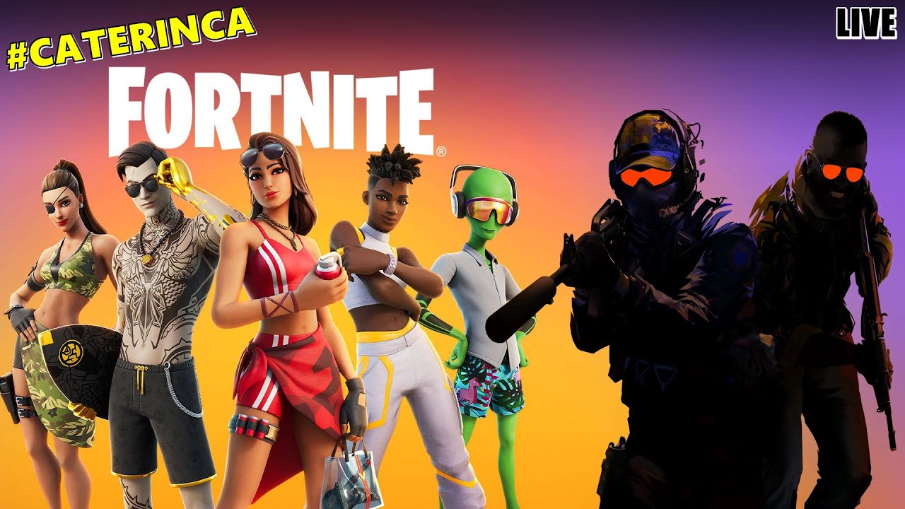 LIVE FORTNITE SI CS:GO | CATERINCA TOATA NOAPTEA!! - YouTube