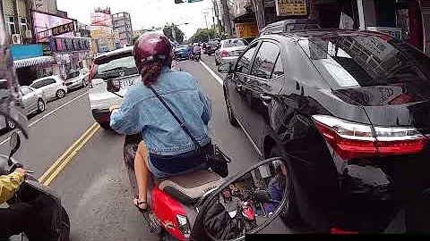 騎車遇到違停 但看到亮點！ - 天天要聞