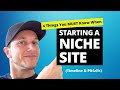 4 Things You MUST Know When Starting Niche Sites (Pitfalls &amp; Timeline)