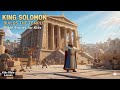 King Solomon Builds The Temple Bible Story For Kids