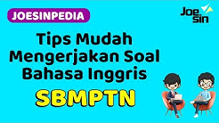 Banyak Yang Gagal SBMPTN Gara-Gara Bahasa Inggris? Sekarang Tidak Lagi!!! - Durasi: 7.27. Banyak Yang Gagal SBMPTN Gara-Gara Bahasa Inggris? Sekarang Tidak Lagi!!! - Durasi: 7.27.