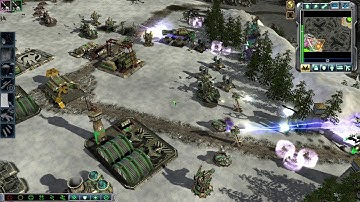 kanes wrath , zocom vs scrin , Compstomp  gameplay , vs brutal ai , 2V2 LIVE HD