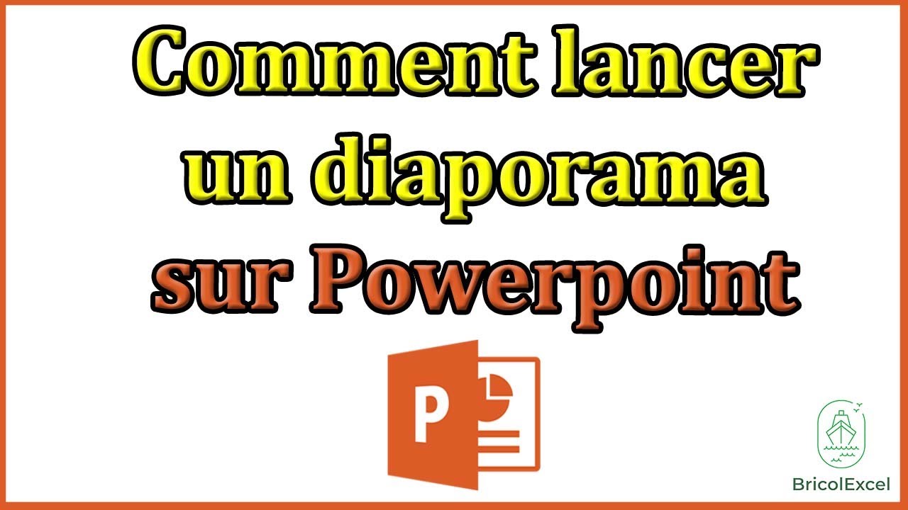 Comment lancer un diaporama sur powerpoint youtube