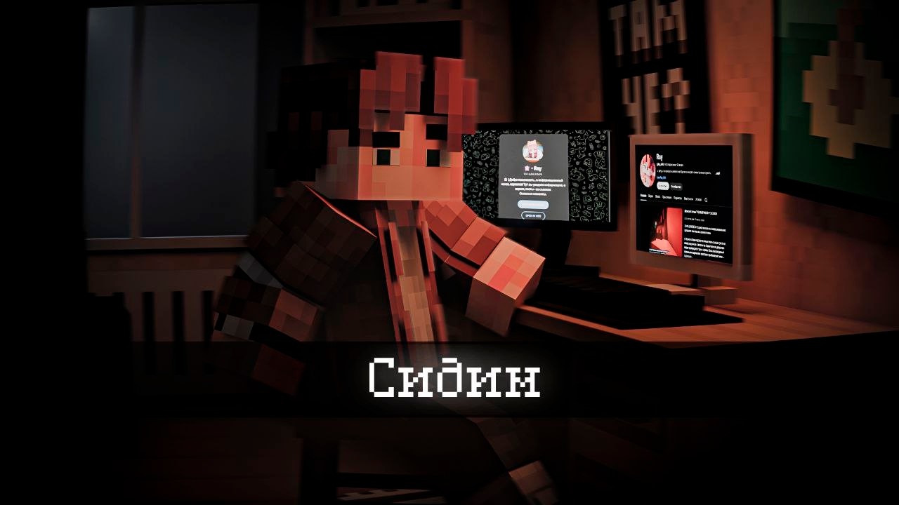 Стримчик строим карту для нового сериала играем в майнкрафт + вебка