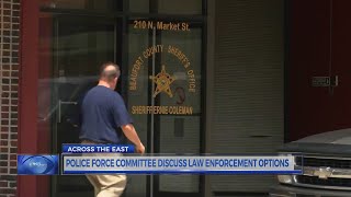 Beaufort County's police force committee talks about law enforcement options with the public