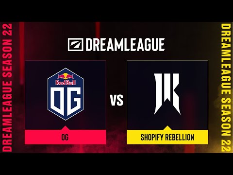 OG проти Shopify Rebellion | Гра 3 | DreamLeague Season 22 - Group Stage 2