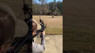 Hickory Creek Mini Vertical crossbow first shot