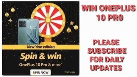 Amazon New year edition spin and win quiz|amazon quiz answers today|amazon quiz today|fz coins quiz