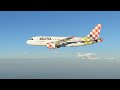 RX 9060 XT + Ryzen 7 9700X | X-Plane 12.4 Toliss A319 Volotea Flight – Max Settings 