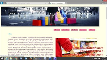RECOMMENDATION SYSTEM BASED ON PRODUCT- IEEE PROJECTS 2018