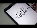 how to make a procreate calligraphy brush in 2 minutes Mp3 Song