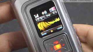 KTF-TR2000 폴더 닫고 재생유지