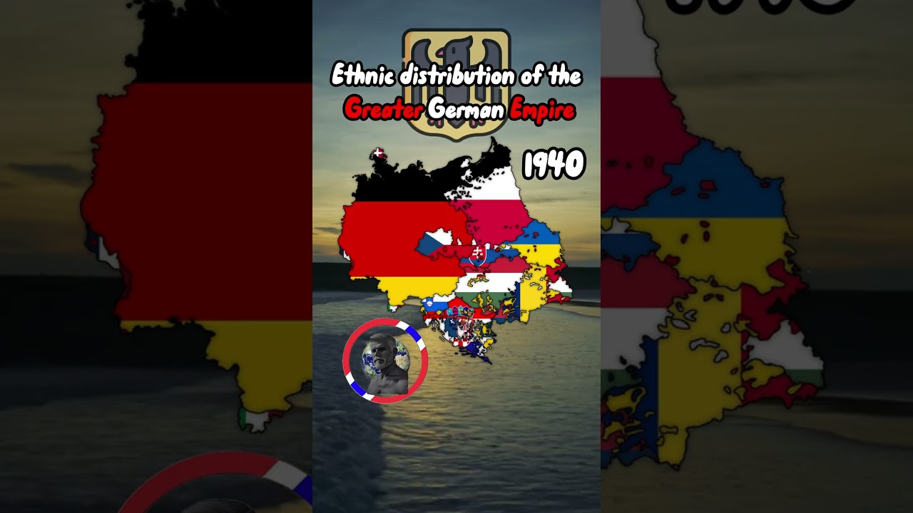 Ethnic distribution of the Greater German Empire