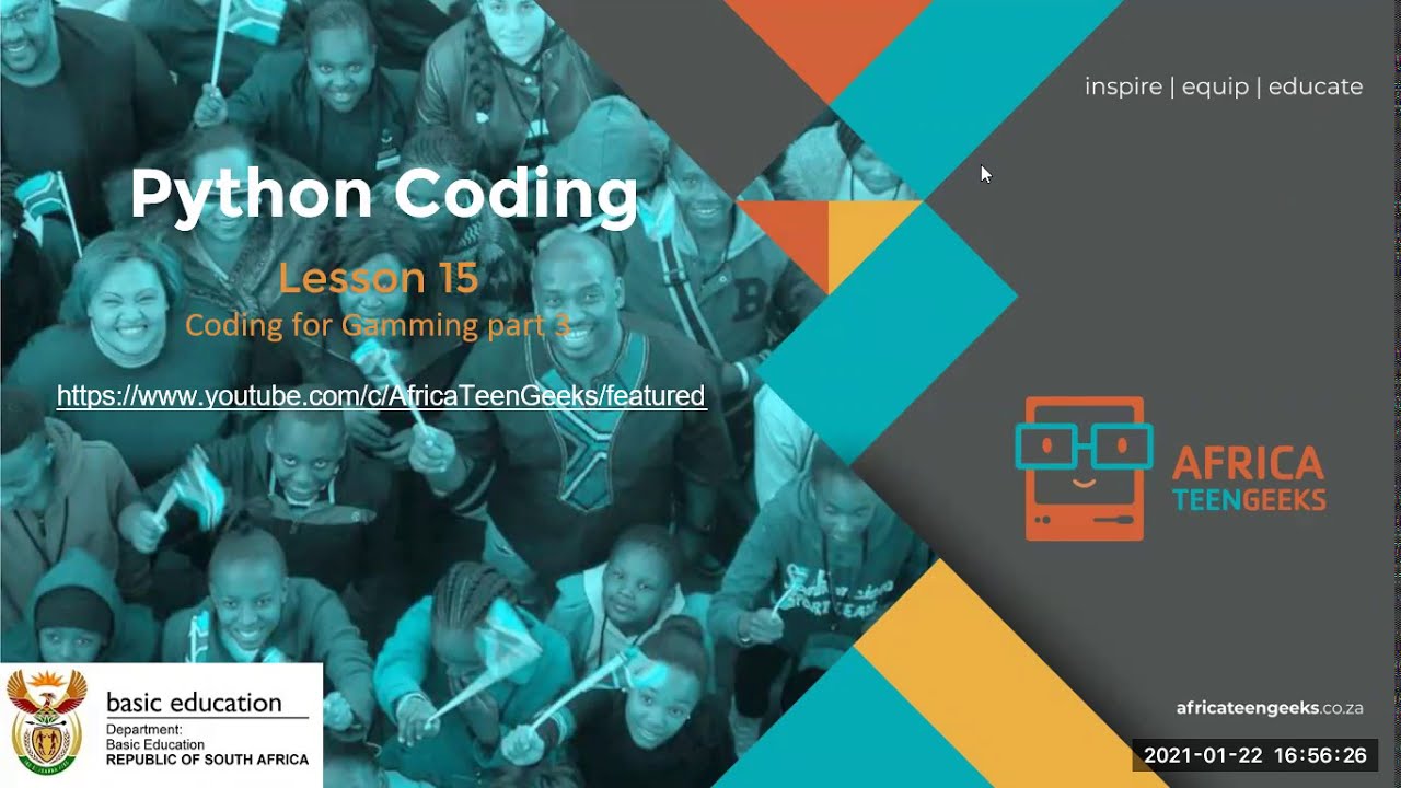 Grade 9-12 Coding | Lesson 15 | Coding for Gaming Part 3 - YouTube