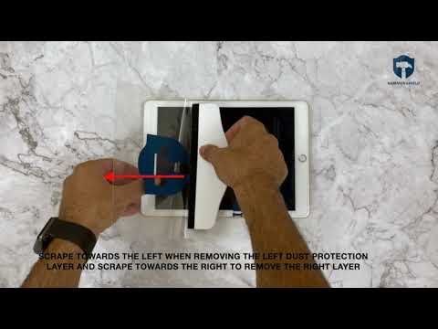 How to Install Hammer Shield Ipad and Tablet Screen