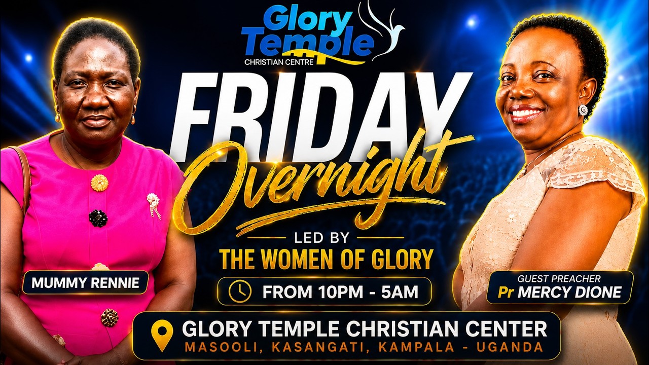 21st/22nd August 2026 | Overnight Led By The Women Of Glory | Glory Temple Christian Centre  Masooli