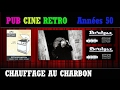 Pub cine retro annees 50 chauffage au charbon  arthur martin charbonniers brulgaz